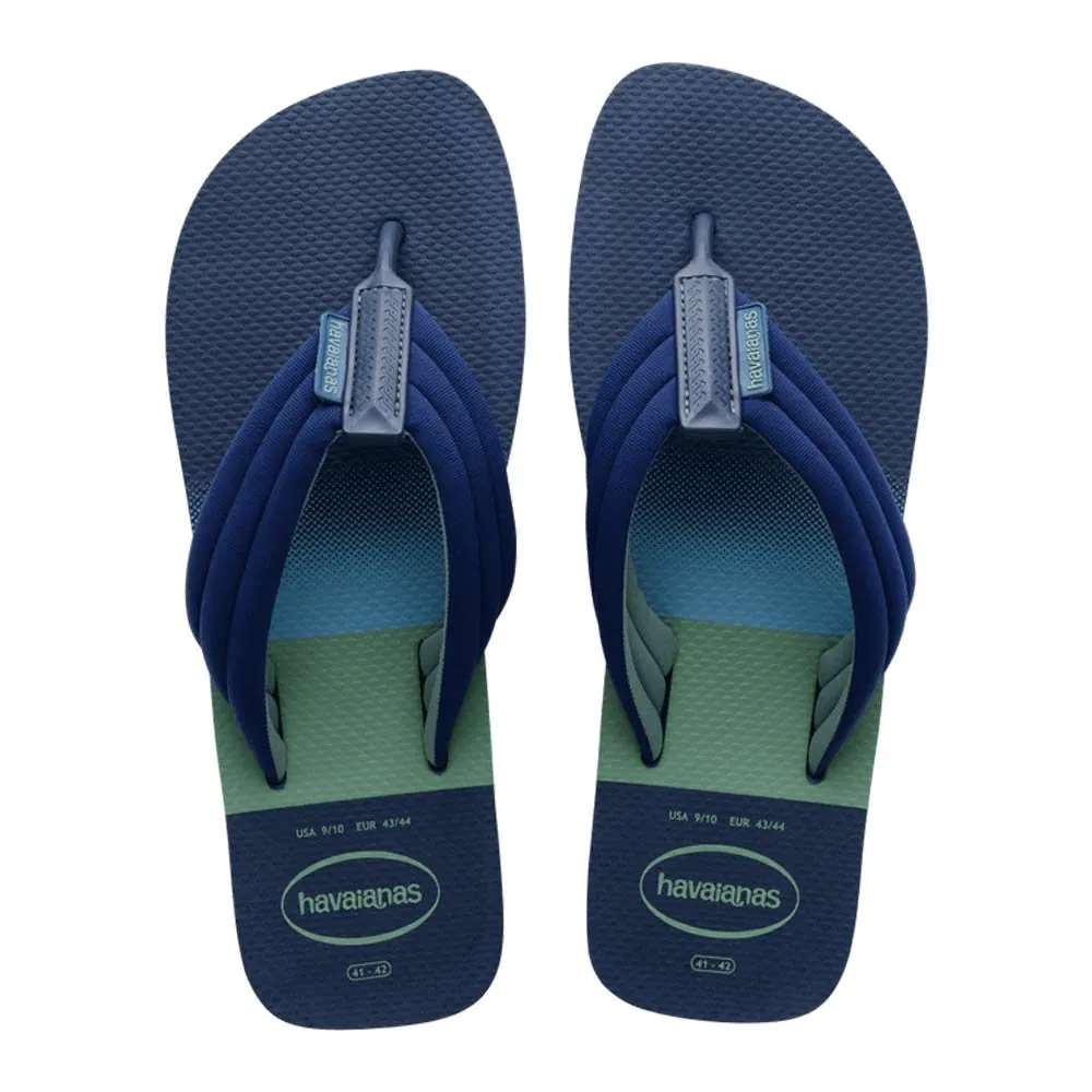Chinelo Masculino Havaianas Urban Print Azul Indigo (0089) Atacado