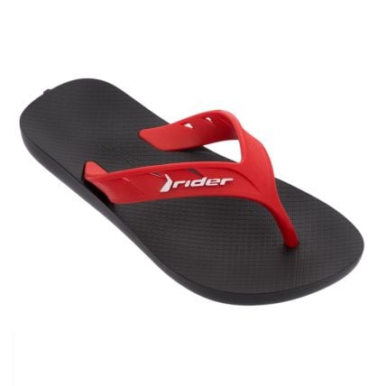 Chinelo Infantil Rider Street 11579 - Preto/vermelho - Atacado