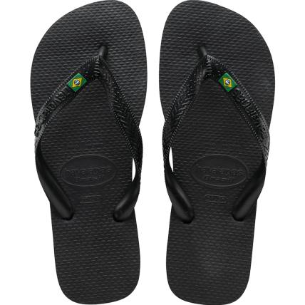 Chinelo Havaianas Brasil - 45/46 - Preto (0090) - Atacado