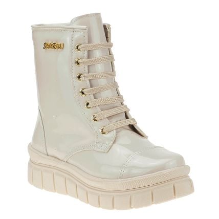 Bota Infantil Stilo Rose 2534.69 - - Off White - Atacado