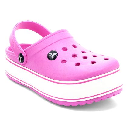 Babuch Kemo Iate Up - 33 Ao 40 - Rosa Pink/branco - Atacado