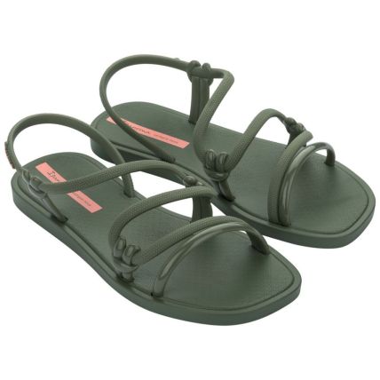 Sandália Feminina Ipanema Solar 26983 - Verde/verde Rosa (Ak632) - Atacado