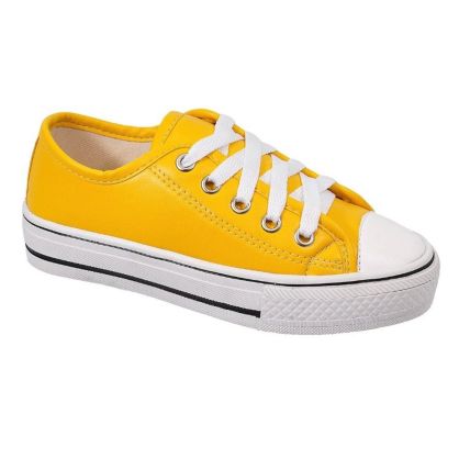 Tênis Infantil Vanessa Fashion 1117 - Amarelo - Atacado