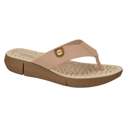 Chinelo Feminino Modare 7142.106.21793 - Nude/camel - Atacado