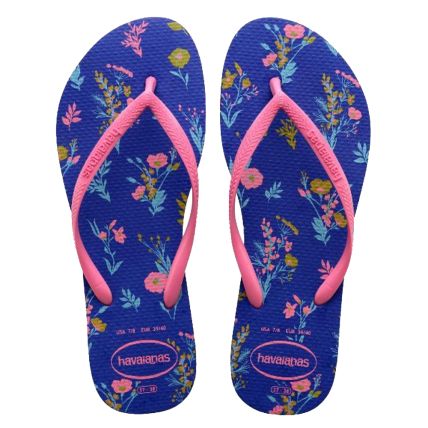 Chinelo Havaianas Slim Romance - Azul Naval - Atacado