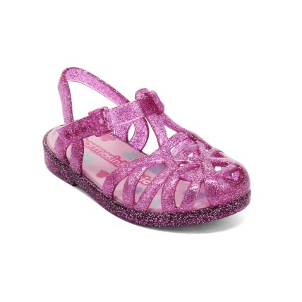 Sandália Baby Frad 1978 - Max Glitter Rosa - Atacado