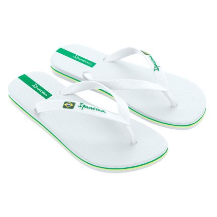 Chinelo Masculino Ipanema Brasil 27040 - Branco/branco - Atacado