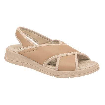 Sandália Feminina Piccadilly 571005 - Rose/napa/nude/avela - Atacado