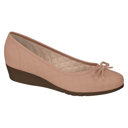 Sapato Feminino Moleca 5156.705.9921 - Nude - Atacado