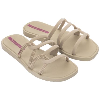Chinelo Feminino Ipanema Solar Slide 26979 - Bege/bege - Atacado