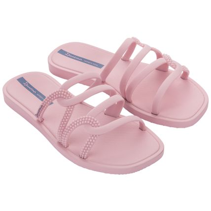 Chinelo Feminino Ipanema Solar Slide - Rosa/rosa Claro - Atacado