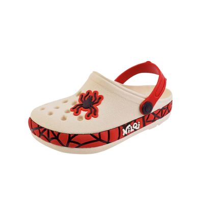 Babuche Infantil Nilqi  070.5.8 - Off White/aranha - Atacado