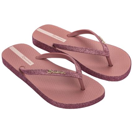 Chinelo Feminino Ipanema Maxi Glow 27000 - Rosa Escuro/rosa - Atacado