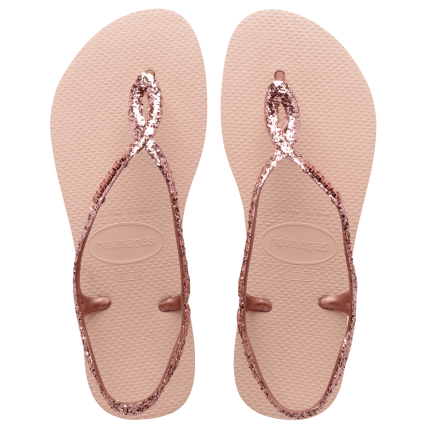 Sandália Havaianas Luna Premium Ii  - Rosa Ballet/rosa (5977) - Atacado