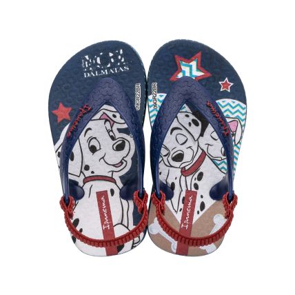 Sandália Baby Ipanema  Disney - 27065 - Azul/azul/vermelho - Atacado