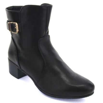 Bota Feminina Mooncity 72075 - Preto - Atacado