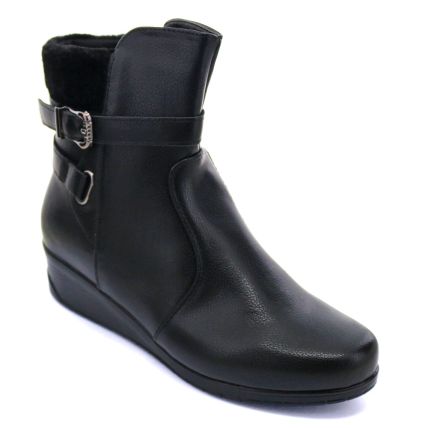 Bota Feminina Mooncity 71101 - Preto - Atacado