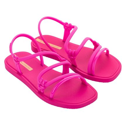 Sandália Feminina Ipanema Solar 26983 - Rosa/amarelo (Ao181) - Atacado