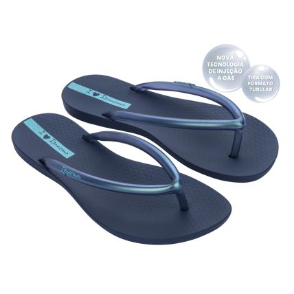 Chinelo Feminino Ipanema Wave Bubble 26686 - Azul/azul Camalea - Atacado