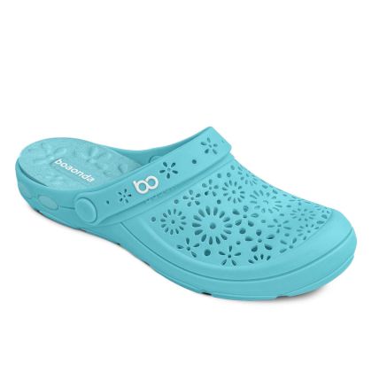 Babuche Feminino Boa Onda 1317  - Turquesa/turquesa - Atacado