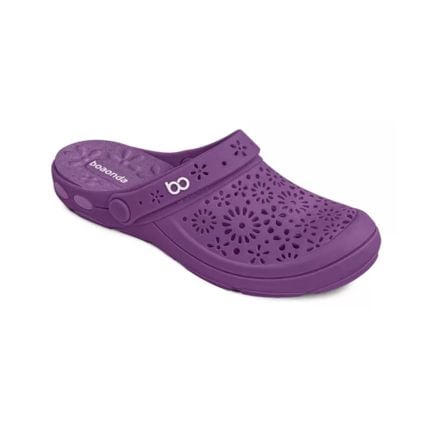 Babuche Feminino Boa Onda 1317 - Violeta/violeta - Atacado