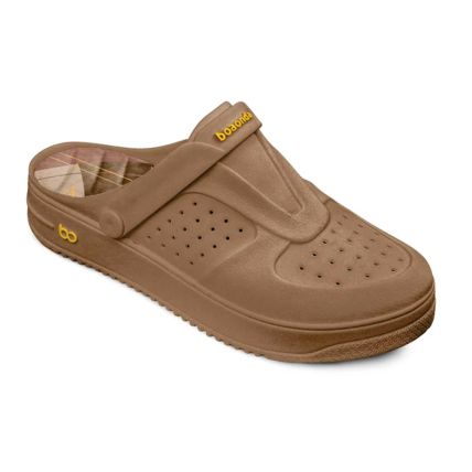 Babuche Feminino Boa Onda 2160 - Canela/gold - Atacado