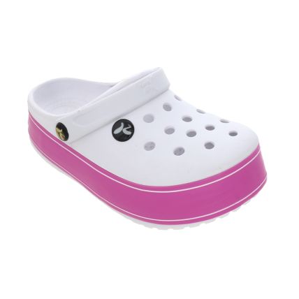 Babuch Kemo Iate Up - 33 Ao 40 - (Colmeia) - Branco/rosa Pink - Atacado