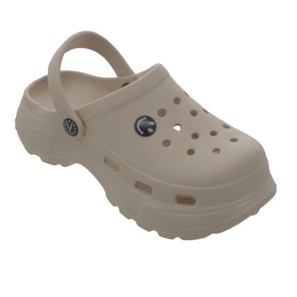 Babuche Feminino Yvate 2322 - Bege - Atacado