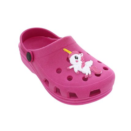 Babuche Infantil Gracinha 64  - Pink/vermelho (Unicornio) - Atacado