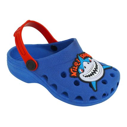 Babuche Infantil Nilqi 040.11.5 - Royal/shark - Atacado