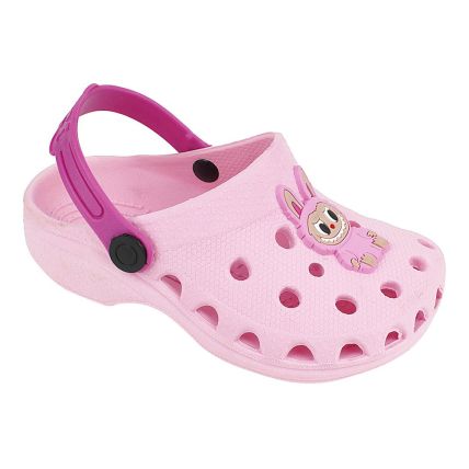 Babuche Infantil Nilqi 040.3.1 - Rosa/labu - Atacado