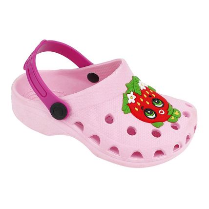 Babuche Infantil Nilqi 040.8.1 - Rosa/morango - Atacado