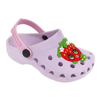 Babuche Infantil Nilqi 040.8.6 - Lilás/morango - Atacado