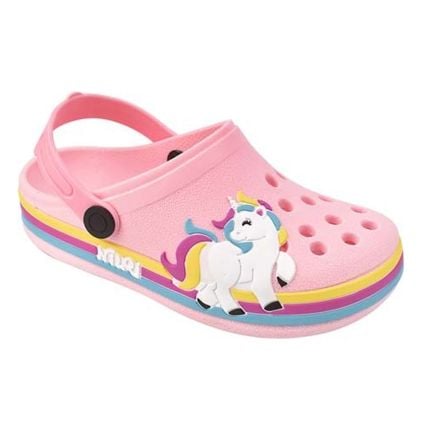 Babuche Infantil Nilqi 060.2.0 - Pink/unicórnio - Atacado