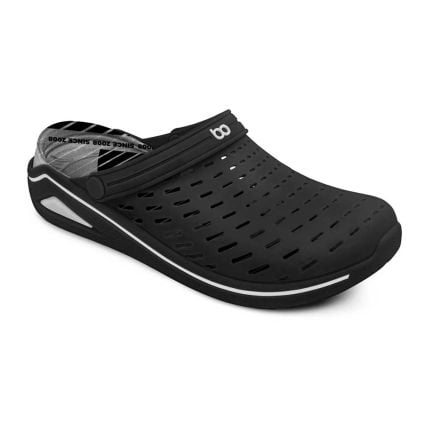 Babuche Masculino Boa Onda 1944 - Preto/since - Atacado