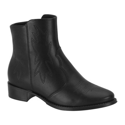 Bota Feminina Beira Rio 9045.246.23580 - Preto (15745) - Atacado