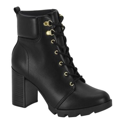 Bota Feminina Beira Rio 9074.103.23654 - Preto (15745) - Atacado