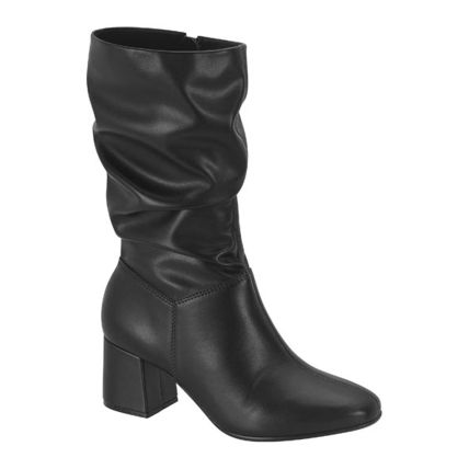 Bota Feminina Beira Rio 9076.102.18462 - Preto (15745) - Atacado