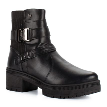 Bota Feminina Mississipi Mc481-0001 - Preto - Atacado