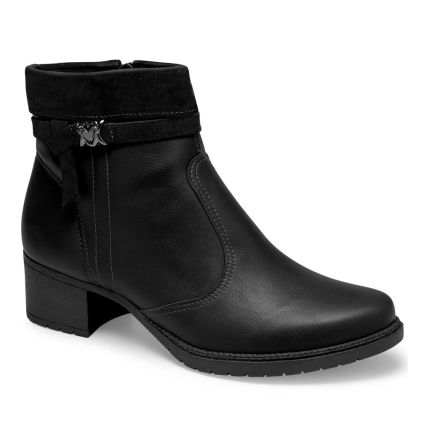Bota Feminina Mississipi Mc801-0001 - (9 Pares) - Preto - Atacado