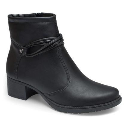 Bota Feminina Mississipi Mc802-0001 - Preto - Atacado