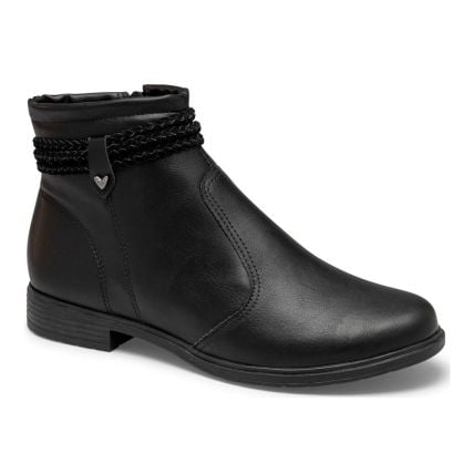 Bota Feminina Mississipi Mc861-0001 - Preto - Atacado