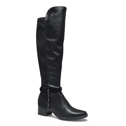 Bota Feminina Mississipi Me122-0001 - (9 Pares) - Preto - Atacado