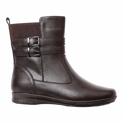 Bota Feminina Mooncity 71147 - Marrom - Atacado