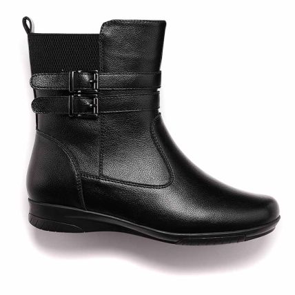 Bota Feminina Mooncity 71147 - Preto - Atacado