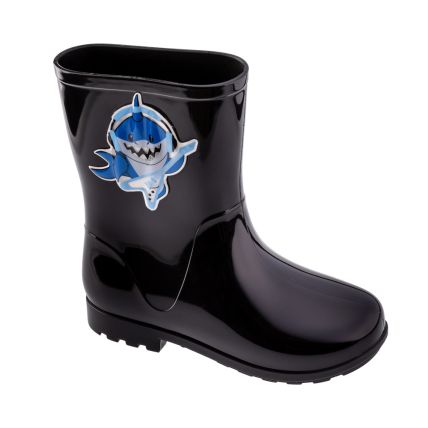 Bota Infantil Frad Tubarão 2158 - Max Glitter/preto - Atacado