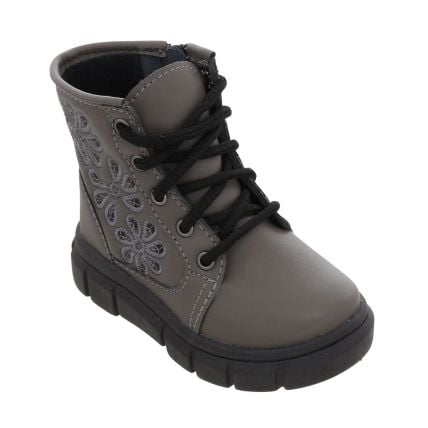Bota Infantil Lily Kids 16.020.189 - Onix - Atacado