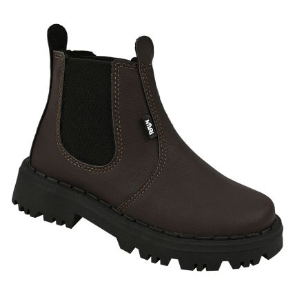 Bota Infantil Nilqi 1650.08.30 - Marrom - Atacado