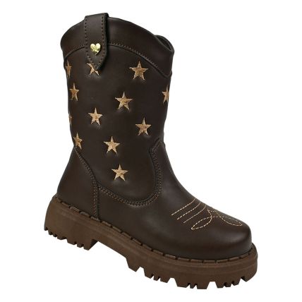 Bota Infantil Nilqi 1650.10.60 - Café - Atacado