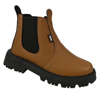 Bota Infantil Nilqi 1650.08.31 - Caramelo - Atacado